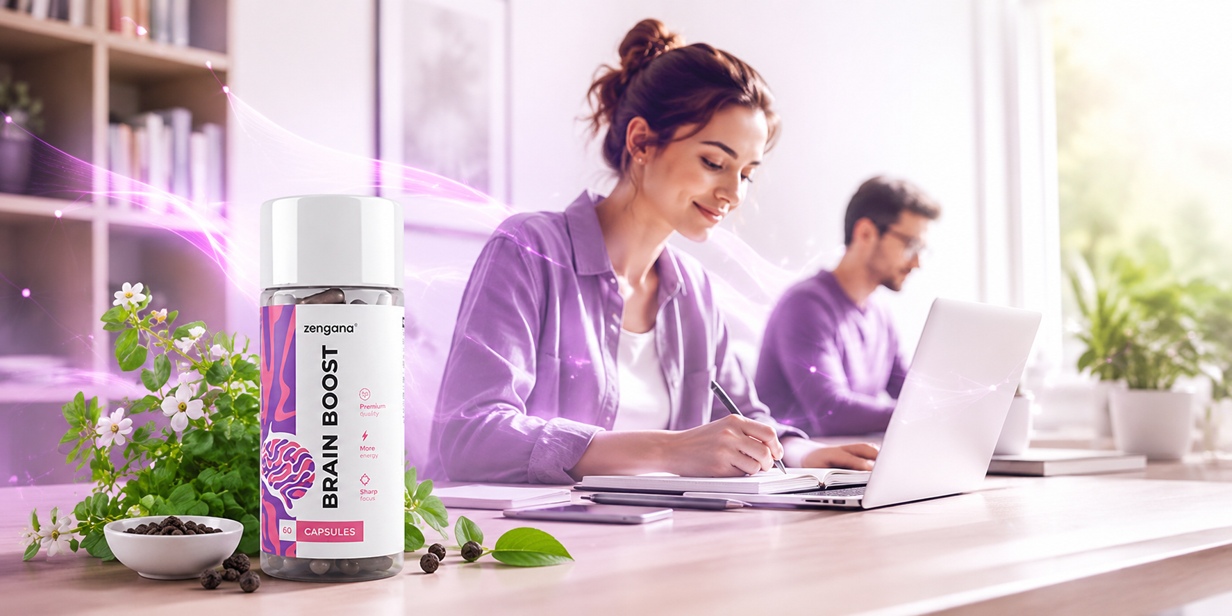 Zengana Brain Boost laserové soustředění